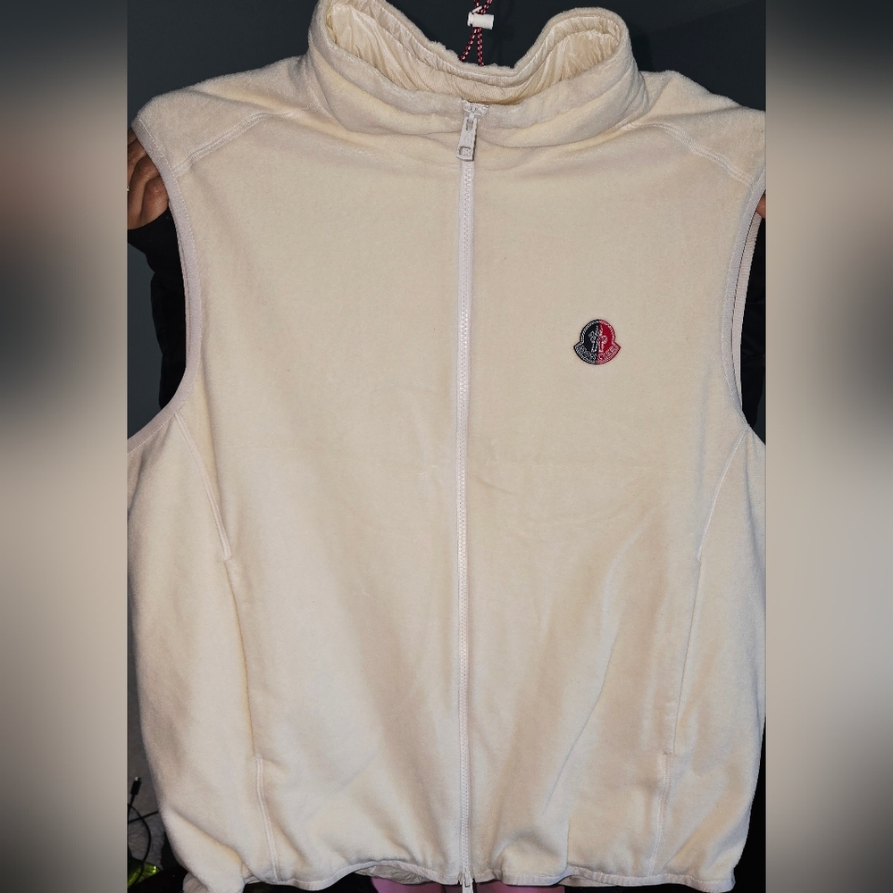 Genuine Moncler Men Beige Vest Never Used!
